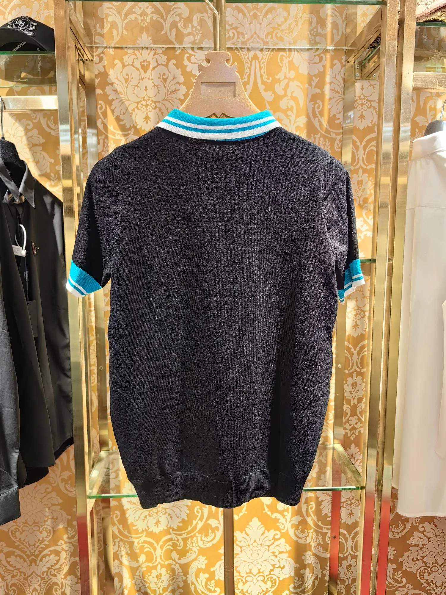 PRADA 2025/ss New Arrival polo 14 Breathable Black Sizes S M L XL